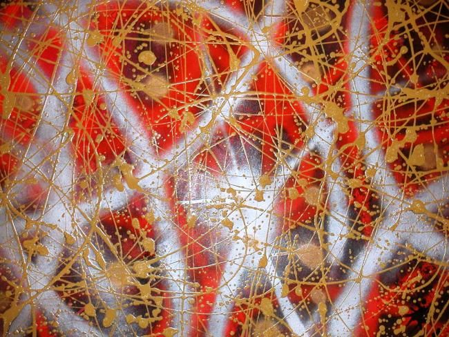 Painting titled "N°3" by Toytoy, Original Artwork