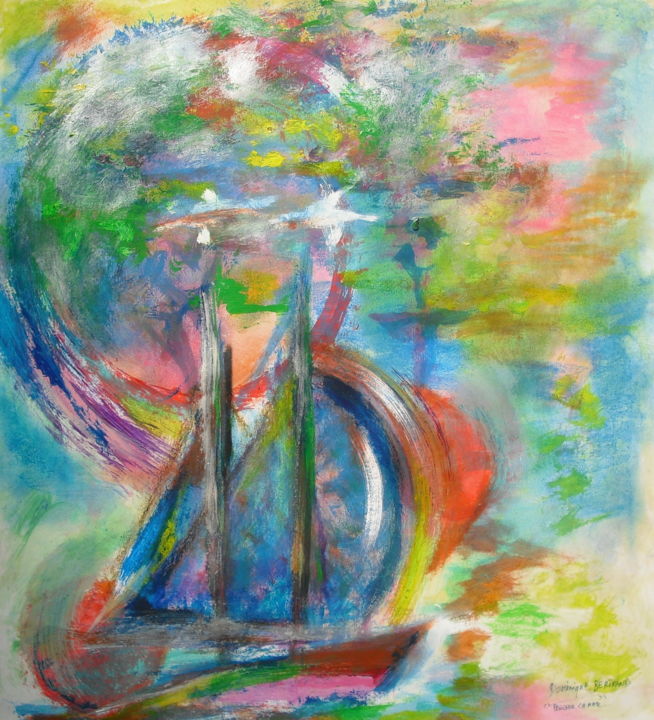 Partir 绘画, 23.6x19.7 in