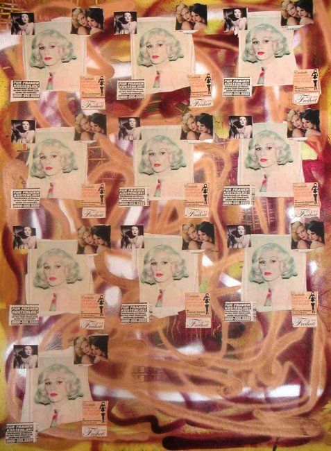 Painting titled "AW sex" by Toytoy, Original Artwork