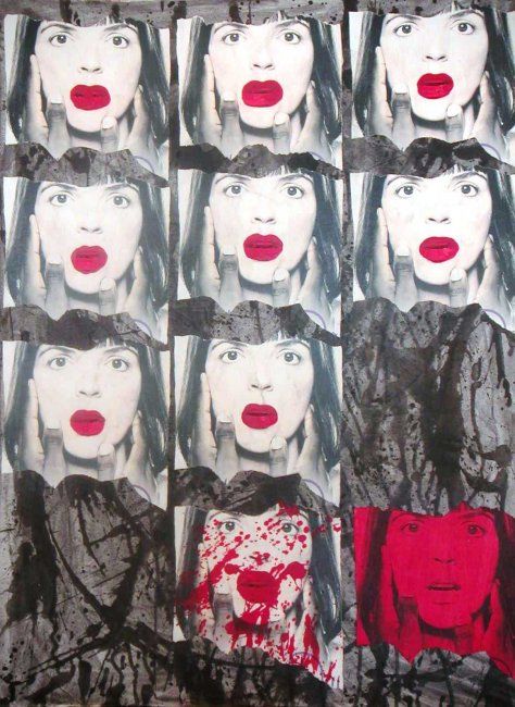 Painting titled "Happy Days" by Toytoy, Original Artwork