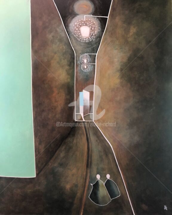 Taraxacum 绘画, 60x48 in