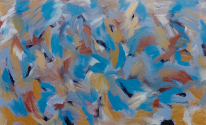 Painting titled "Signs of Struggle" by Gregg Simpson, Original Artwork, Acrylic Mounted on Wood Stretcher frame