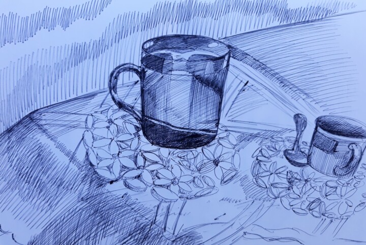 Still Leben 2000 Nr. 5 图画, 8.3x10.6 in