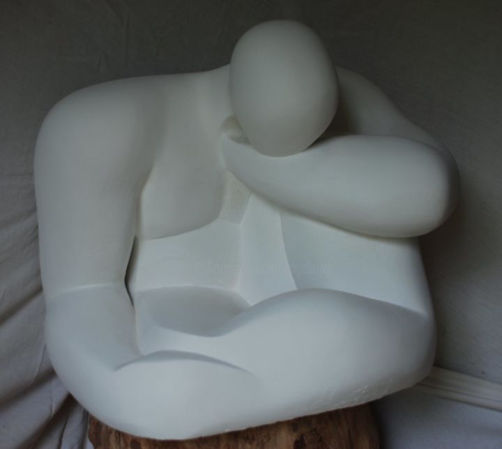雕塑,  15.6x23.6 in 