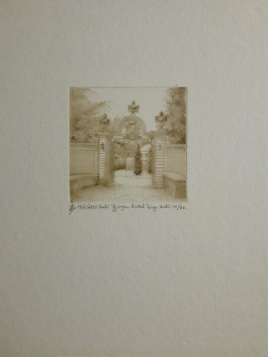 Gijzegem kasteel Printmaking