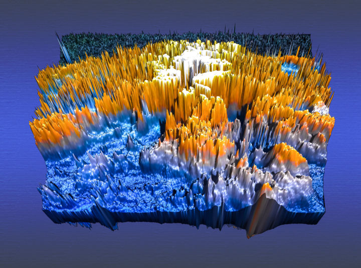 Digital Arts titled "LES STALACMITES DE…" by Blaise Lavenex, Original Artwork