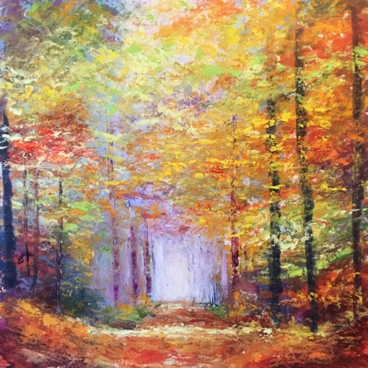 Peinture intitulée "3c4598fe-ddf4-4237-…" par Anne Vignau, Œuvre d'art originale