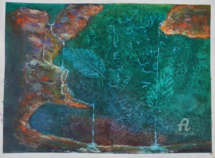 Painting titled "img-20180606-wa0011…" by Victor Manuel Cruz Villada, Original Artwork, Oil