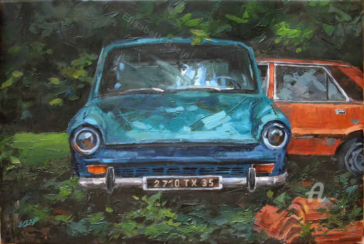 simca 绘画, 15.8x23.6 in
