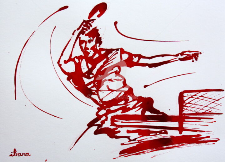 Ping pong N°5 图画, 15.8x19.7 in