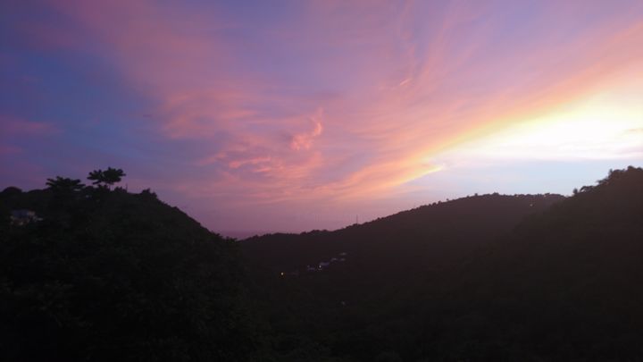 Photography titled "LA VALLÉE SE COUCHE" by Jim Bossman, Original Artwork, Digital Photography