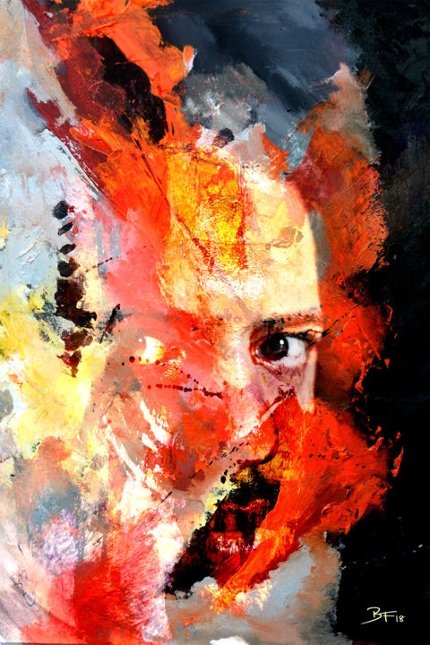 Digital Arts με τίτλο "Unforgiven Transgre…" από Barry Farley Visual Arts, Αυθεντικά έργα τέχνης, Ψηφιακή ζωγραφική