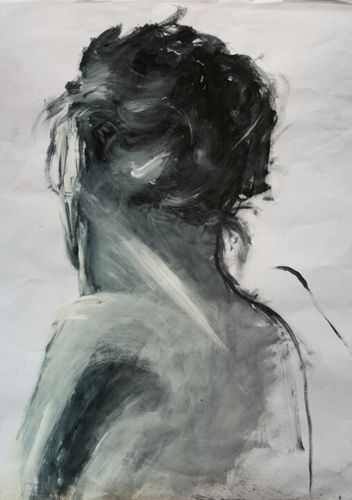 Painting titled "Série CHANTAL" by Marie Therese Cambon - Margo, Original Artwork, Acrylic
