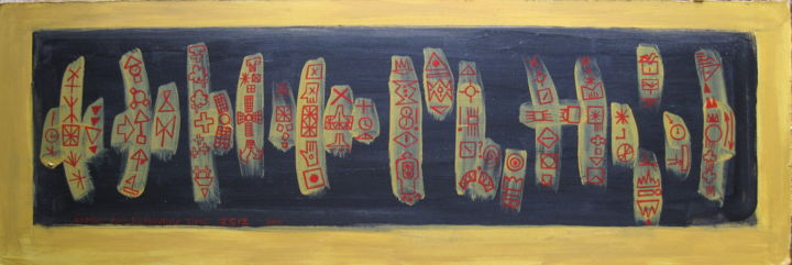 Painting titled "Adding And Removing…" by Gerald Shepherd F.F.P.S., Original Artwork, Acrylic