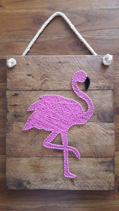 Artcraft titled "Quadro String Art F…" by Studio F, Original Artwork, Home Décor