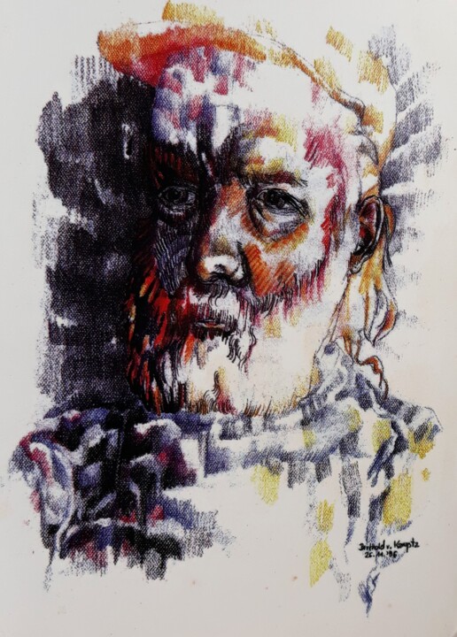 My Potrait Of "Roste" -Postkarte,GoCard,New York 图画, 6x4.2 in