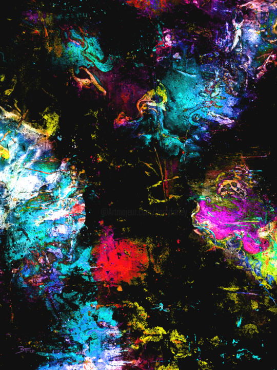 Digital Arts titled "Creatures from the…" by Barry Farley Visual Arts, Original Artwork, Digital Painting