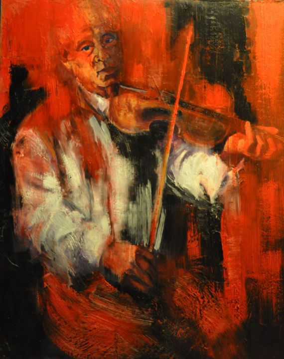 Bloody music 绘画, 39.4x31.9 in