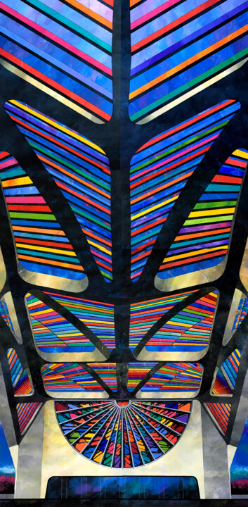 Pintura titulada "Museu do Amanhã Rio…" por Angelo De Castro, Obra de arte original, Acrílico