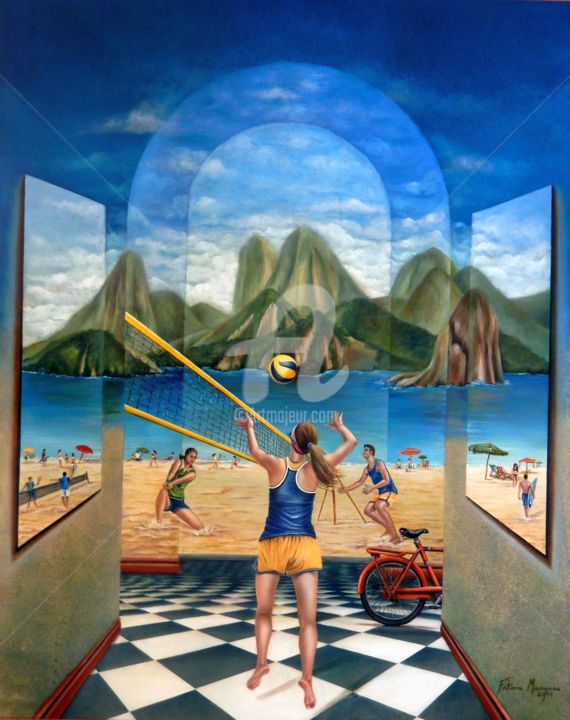 artista-fatima-marques-obra-e-como-o-sol-de-verao-ano-2018-tecnica-oleo-sobre-tela-dimensoes-100-x-80-cm-2.jpg 绘画, 39.4x31.5 in