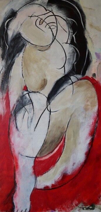 Koko danse 绘画, 47.2x23.6 in