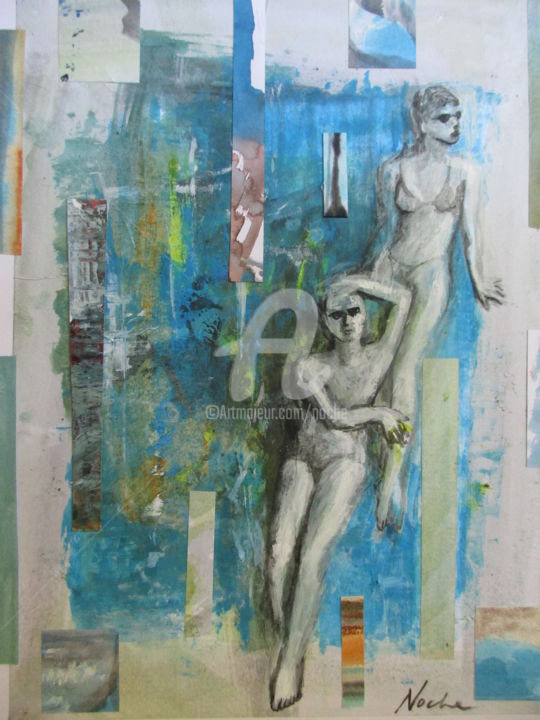 La terrasse 图画, 12.6x7.9 in