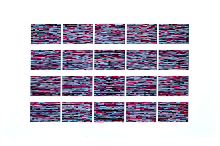 Strip 6 印花与版画, 28.7x43.3 in