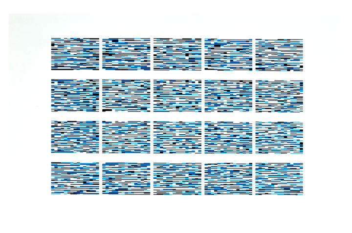 Strip 9 印花与版画, 28.7x43.3 in