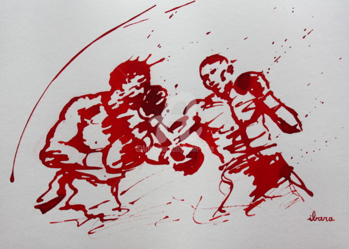 Boxe N°13 图画, 15.8x19.7 in