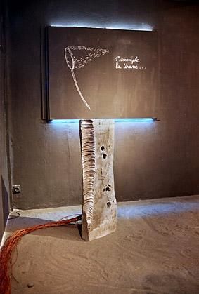Sculpture titled "hylémorphe" by Jean-Claude Jolet, Original Artwork, Metals