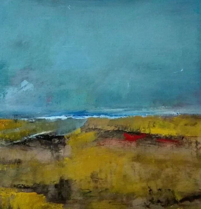 Painting titled "sakyuu.jpg" by Lola Castillejo Ribera, Original Artwork, Oil