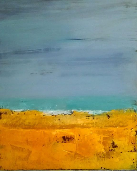 Painting titled "sakyuu-ii.jpg" by Lola Castillejo Ribera, Original Artwork, Oil