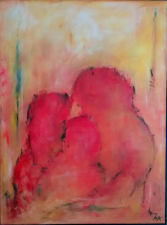 Painting titled "Goodbye" by Maja Kronblad, Original Artwork