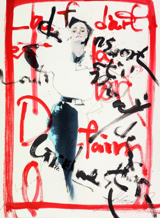 Pintura titulada "la-fin-dartiste-est…" por Gary Tu, Obra de arte original, Oleo