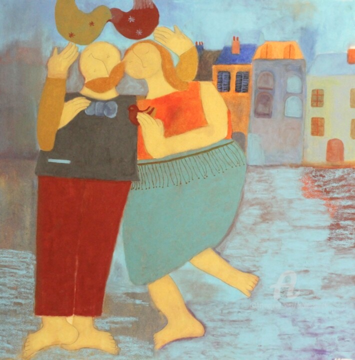 Danse au chemin eau chemin coeur