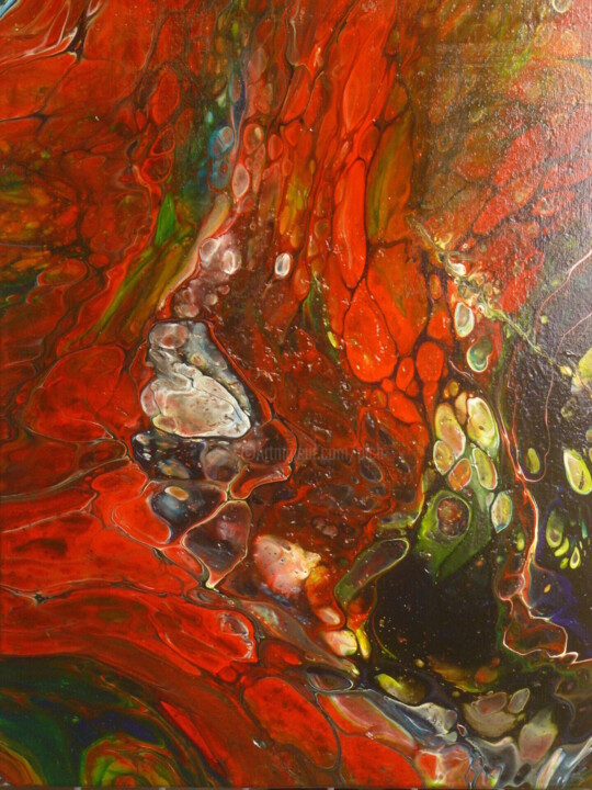 Superficie o textura de la obra de arte