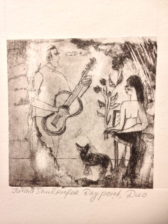 duo Printmaking, 3.5x3.5 in