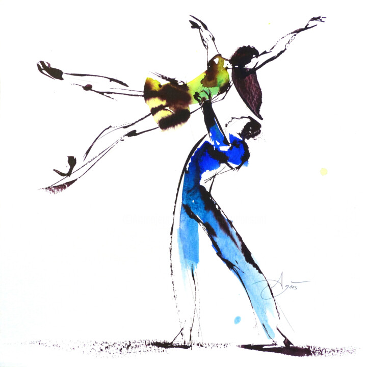 Anis étoilé 绘画, 16.5x16.5 in