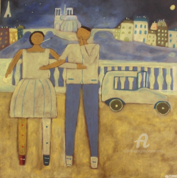 Petites Marionnettes Amoureuses au pinceau bonheur