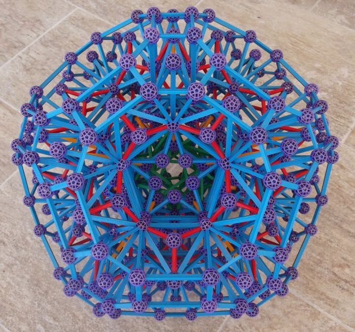 Dreamsphere Merkabah Sculpture 雕塑, 25.2x25.2 in