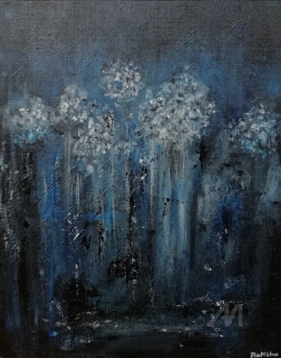 Pintura intitulada "Rainy Season" por Raksha R, Obras de arte originais, Acrílico