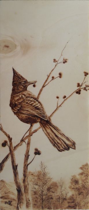 Drawing titled "Ahşap Yakma Tablo-K…" by Nrl, Original Artwork, Other