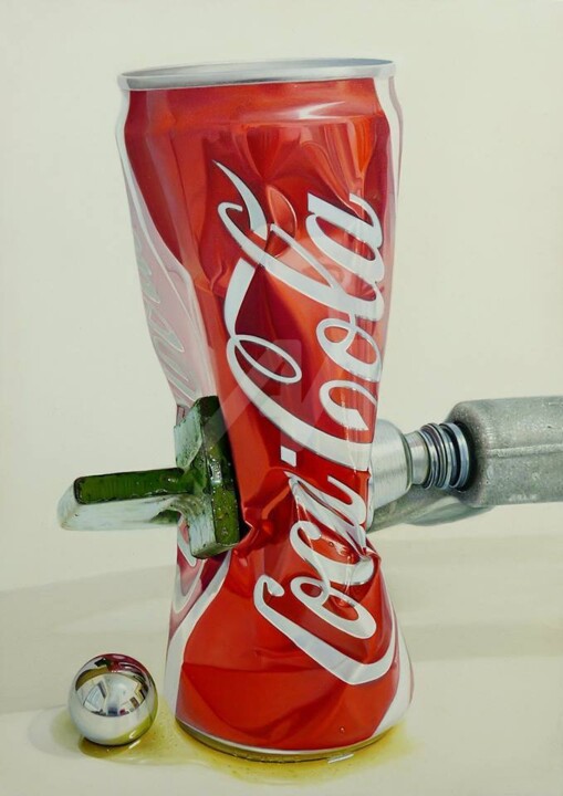 Peinture intitulée "Imperium 2.0" par Andreas Bianchi, Œuvre d'art originale, Huile