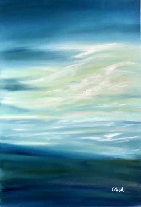Peinture intitulée "Times of Solace" par Elisa Cook Benbassat Bassat, Œuvre d'art originale, Huile