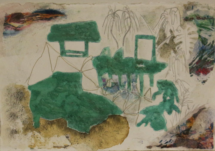印花与版画,  12.4x16.1 in 