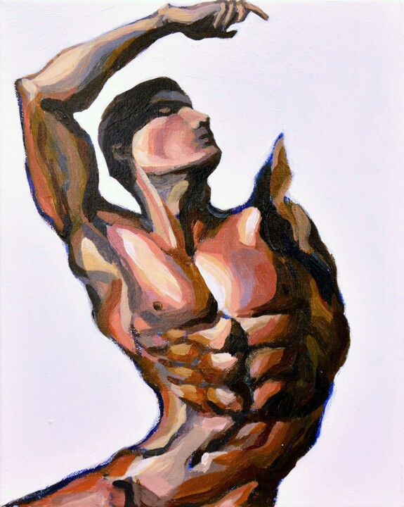 I'm-perfection 绘画, 13.4x11.8 in