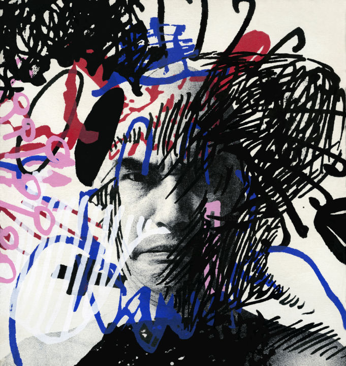 Printmaking titled "Automacule #024" by Hosszu, Original Artwork, Screenprinting