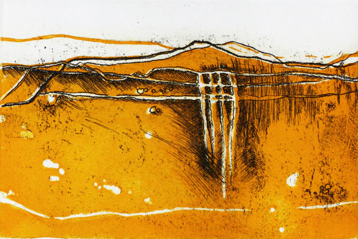 Printmaking,  7.9x11.8 in 