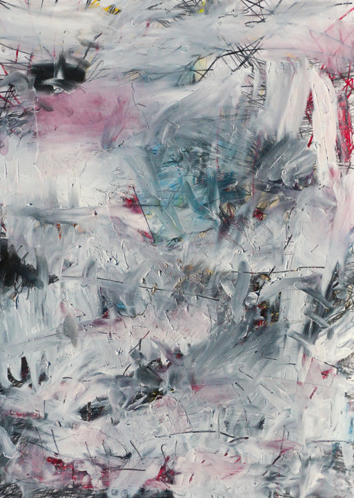 Painting titled ""Tutto ciò che non…" by Giulio Benatti, Original Artwork, Oil