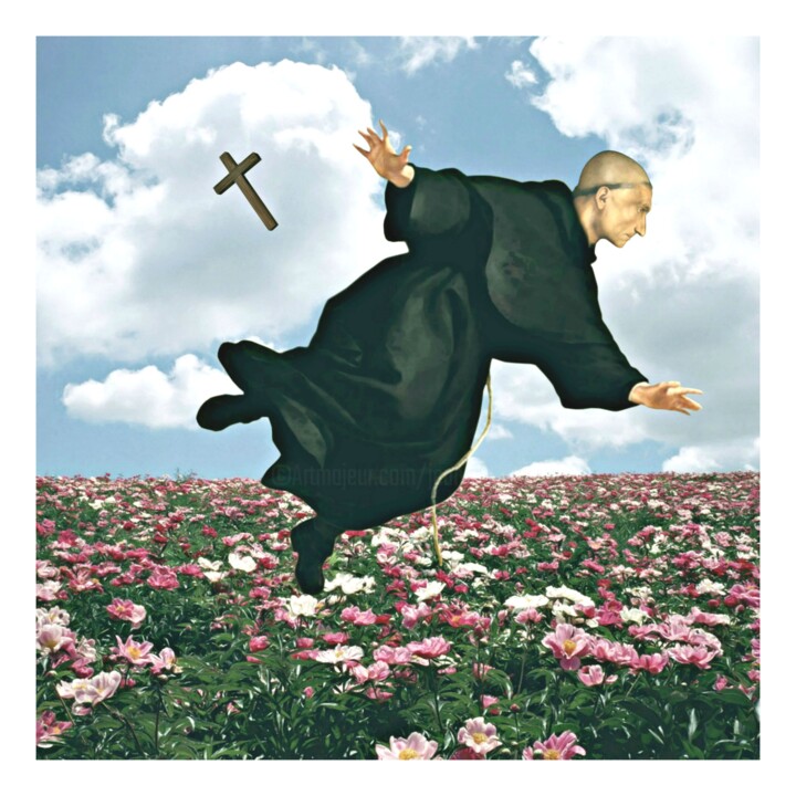 Faith Gives Wings 数字艺术, 19.7x19.7 in